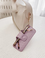 Skittle Sunglasses Case - Woven Lilac - Louenhide