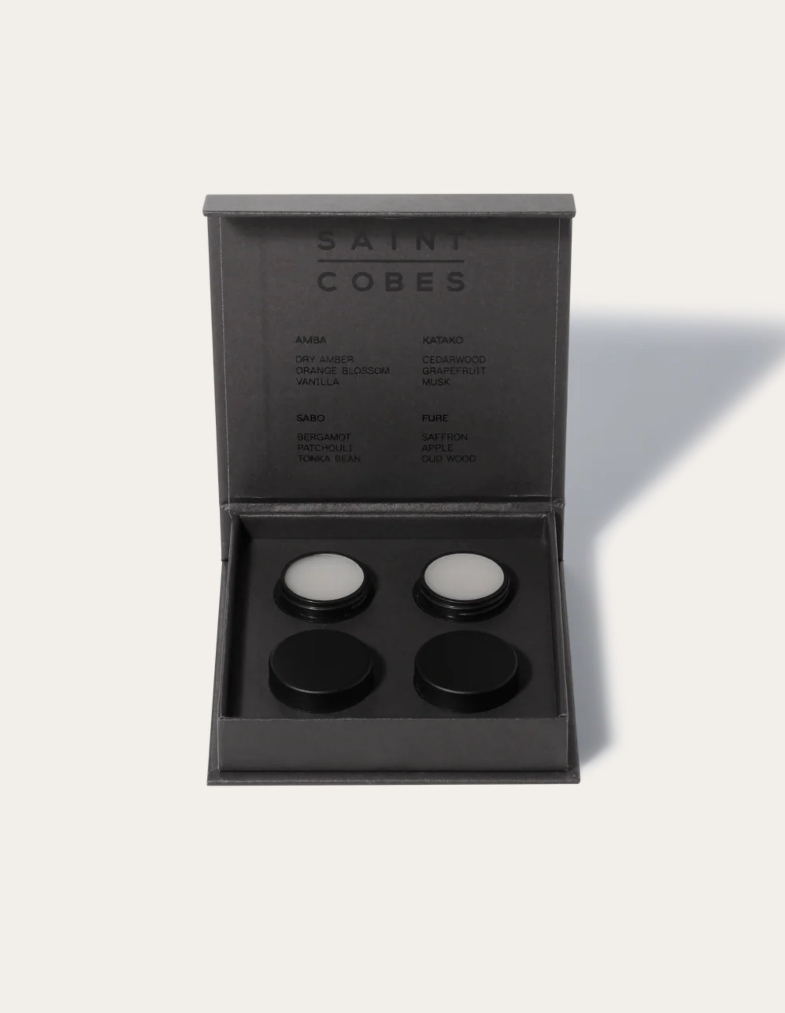 Solid Parfum Discovery 4 Set - AMBA KATAKO SABO FURE - Saint Cobes