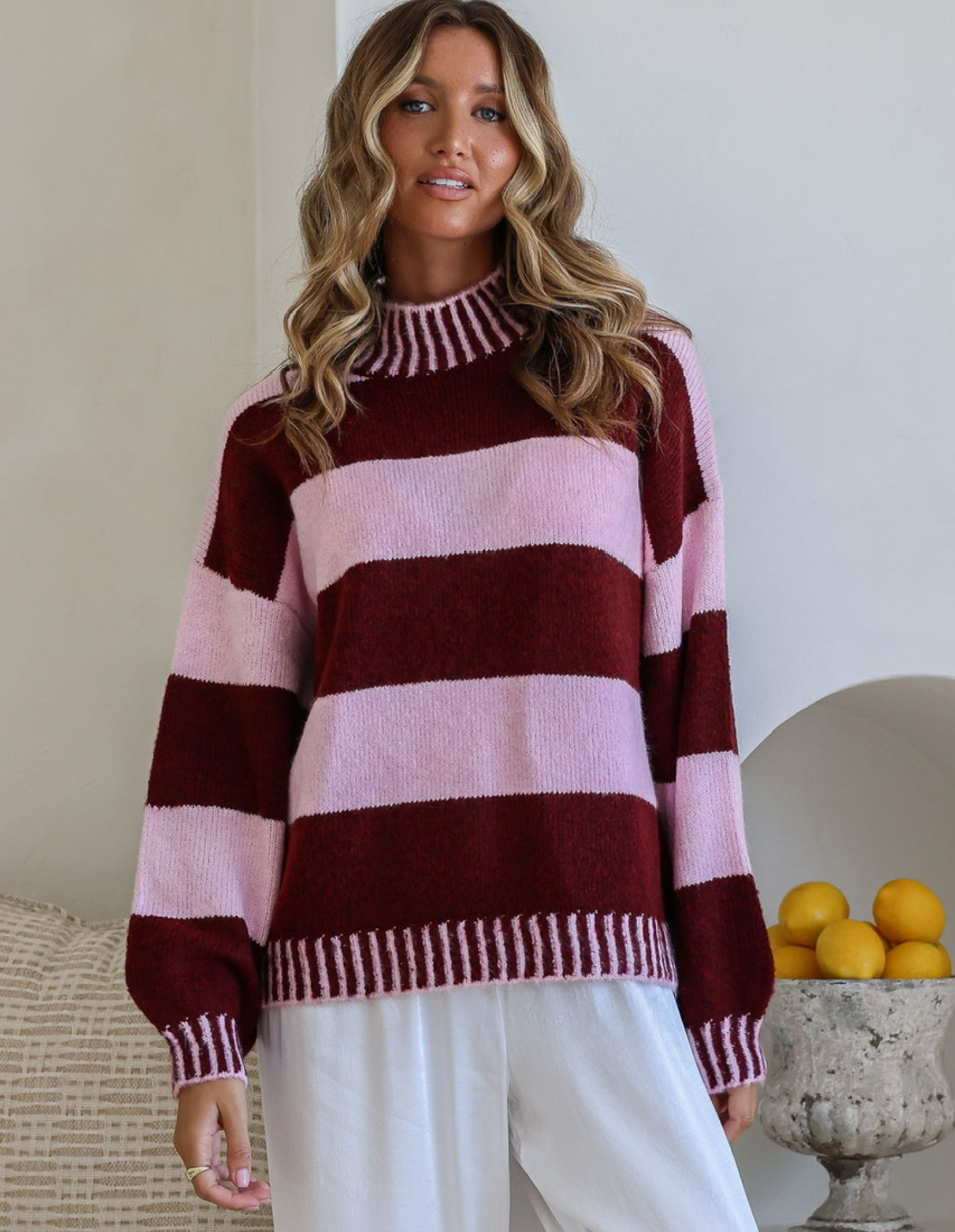 Stripe Tilly Knit - Miss Marlow - FUDGE Gifts Home Lifestyle