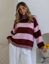 Stripe Tilly Knit - Miss Marlow - FUDGE Gifts Home Lifestyle