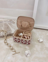 Suzie Jewellery Box - Retro Pink - Louenhide - FUDGE Gifts Home Lifestyle
