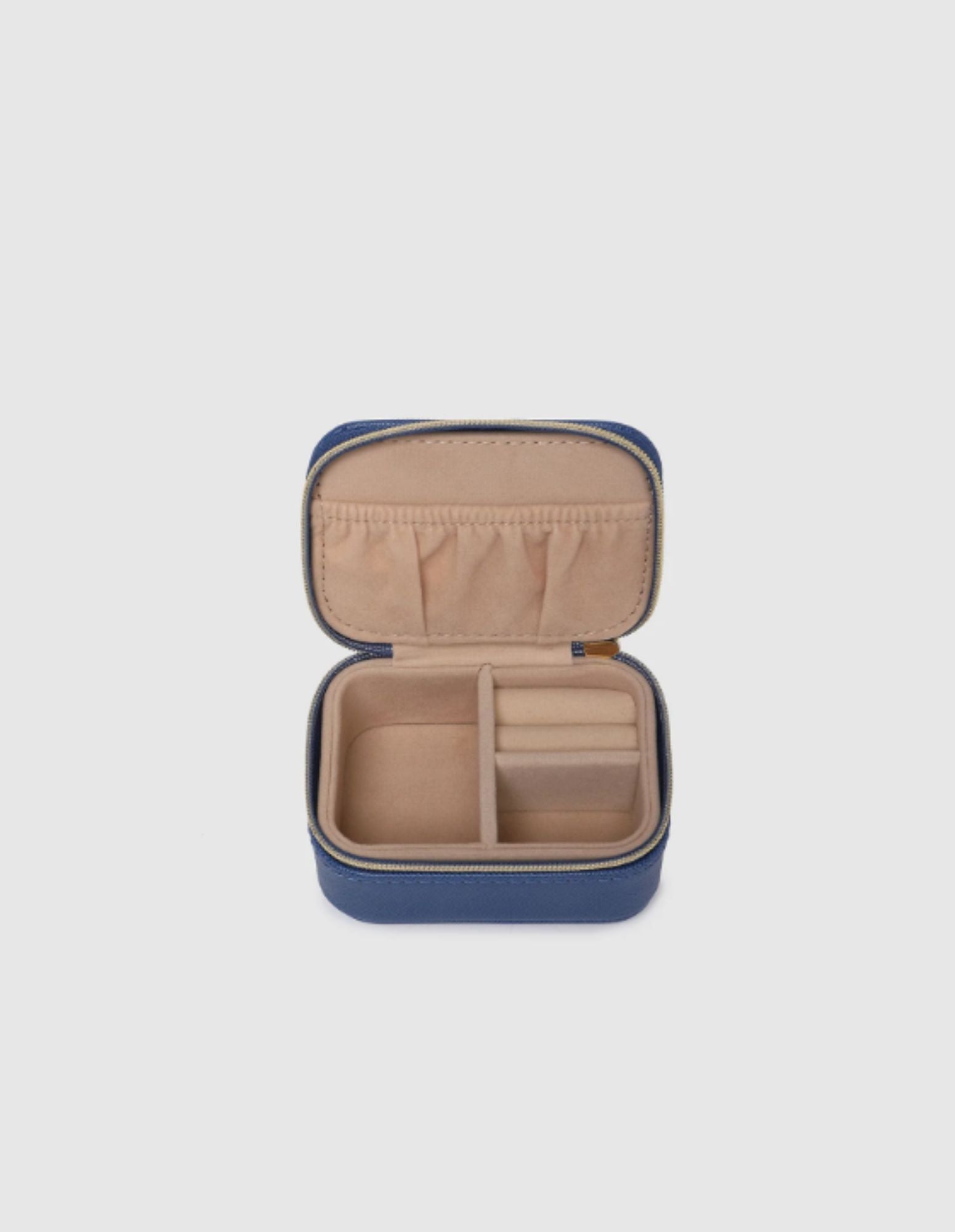 Suzie Jewellery Box - Steel Blue - Louenhide