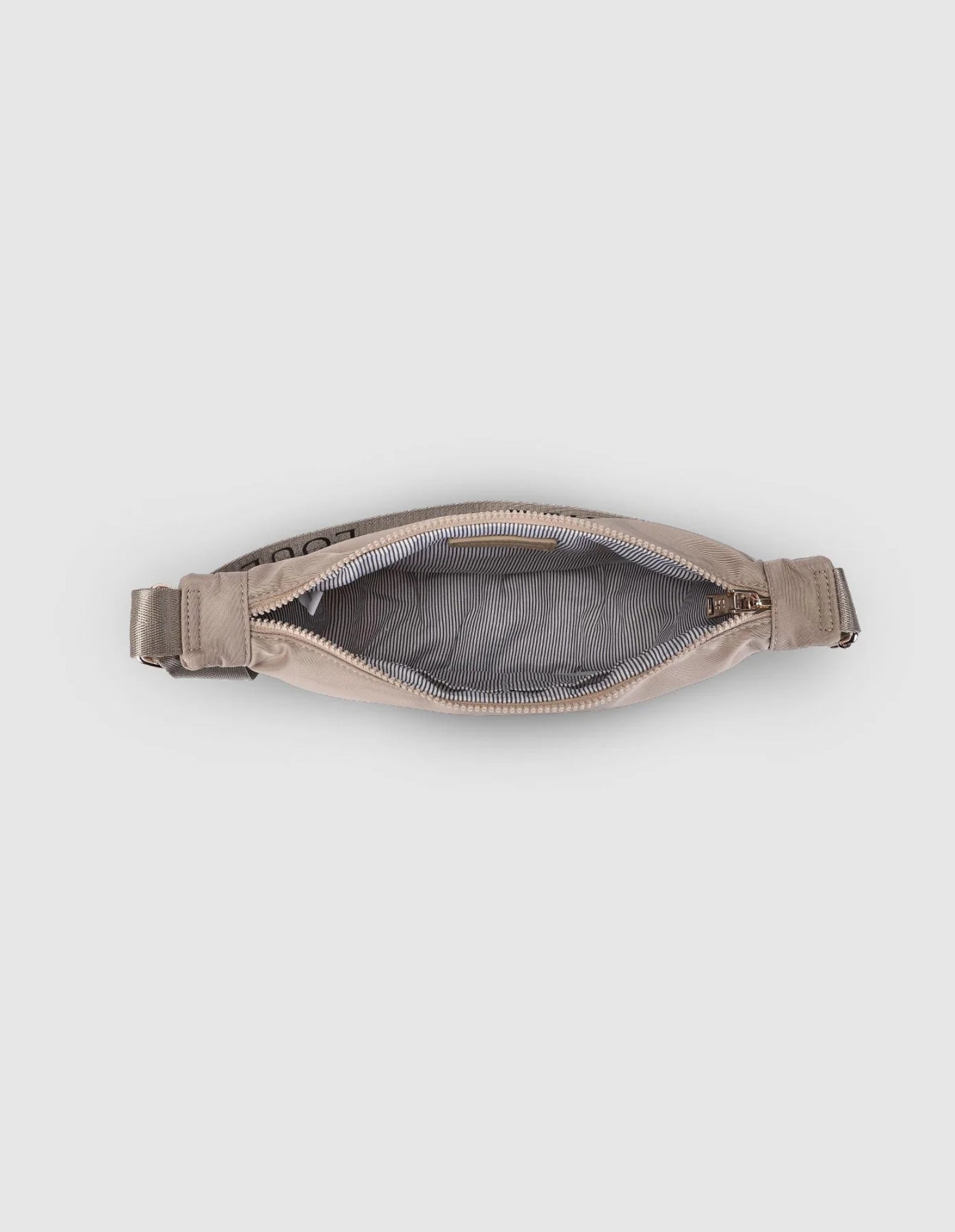 Sylvia Nylon Crossbody Bag - Beige - Louenhide