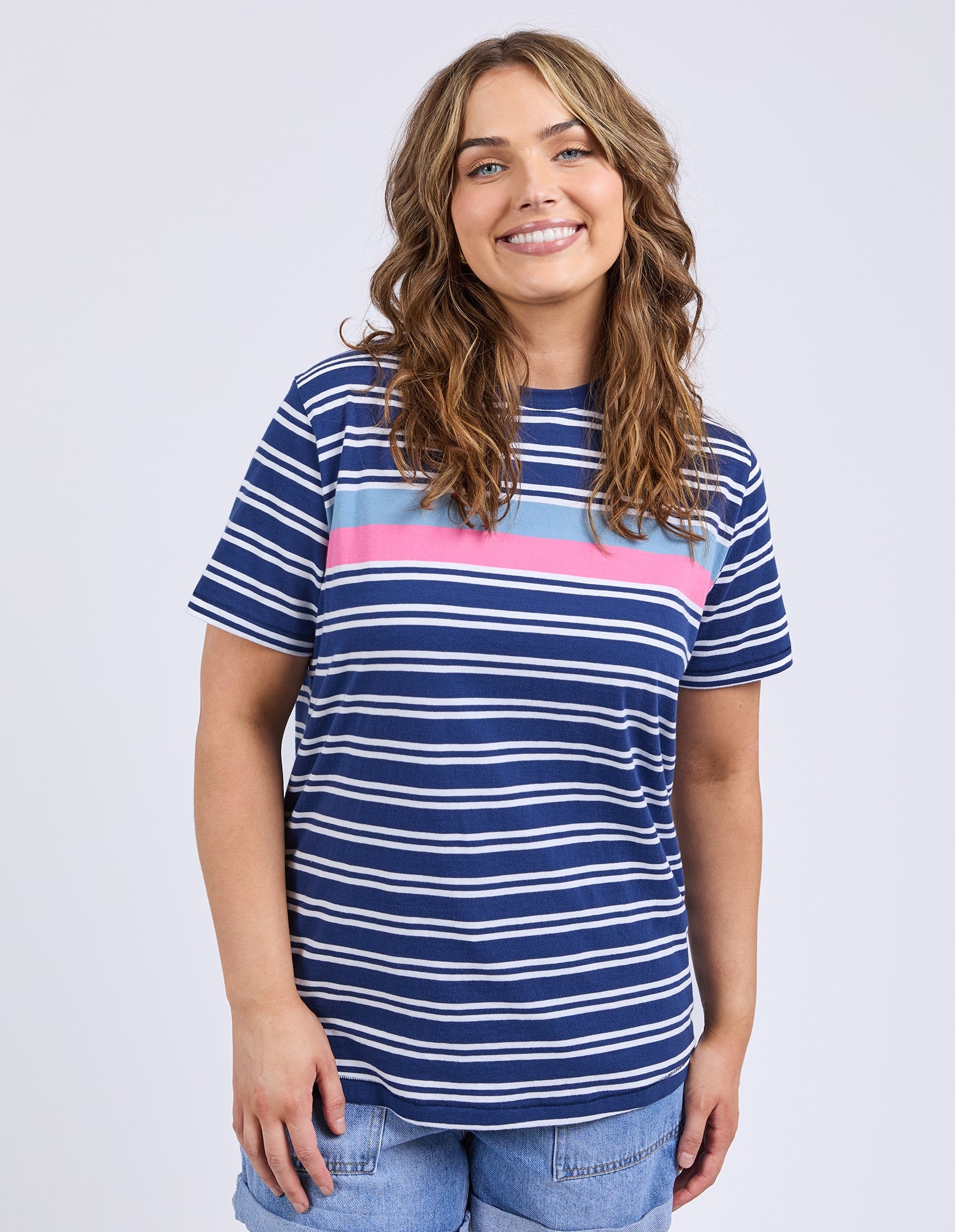 Sylvia Tee - Blue Depths - Elm Lifestyle