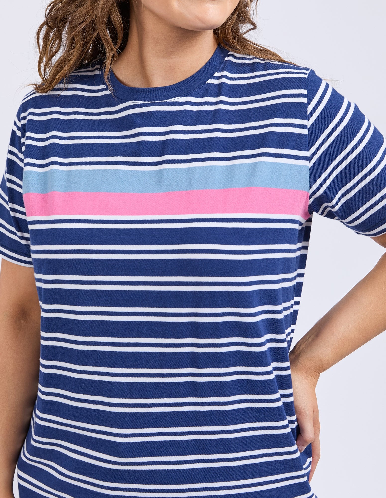 Sylvia Tee - Blue Depths - Elm Lifestyle