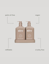 Wash & Lotion Duo - Apricot & Sweet Fig - Al.ive - FUDGE Gifts Home Lifestyle