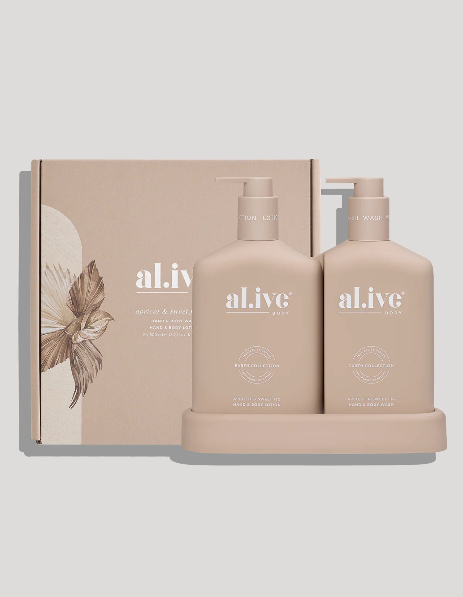 Wash & Lotion Duo - Apricot & Sweet Fig - Al.ive - FUDGE Gifts Home Lifestyle