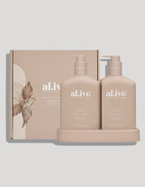 Wash & Lotion Duo - Apricot & Sweet Fig - Al.ive - FUDGE Gifts Home Lifestyle