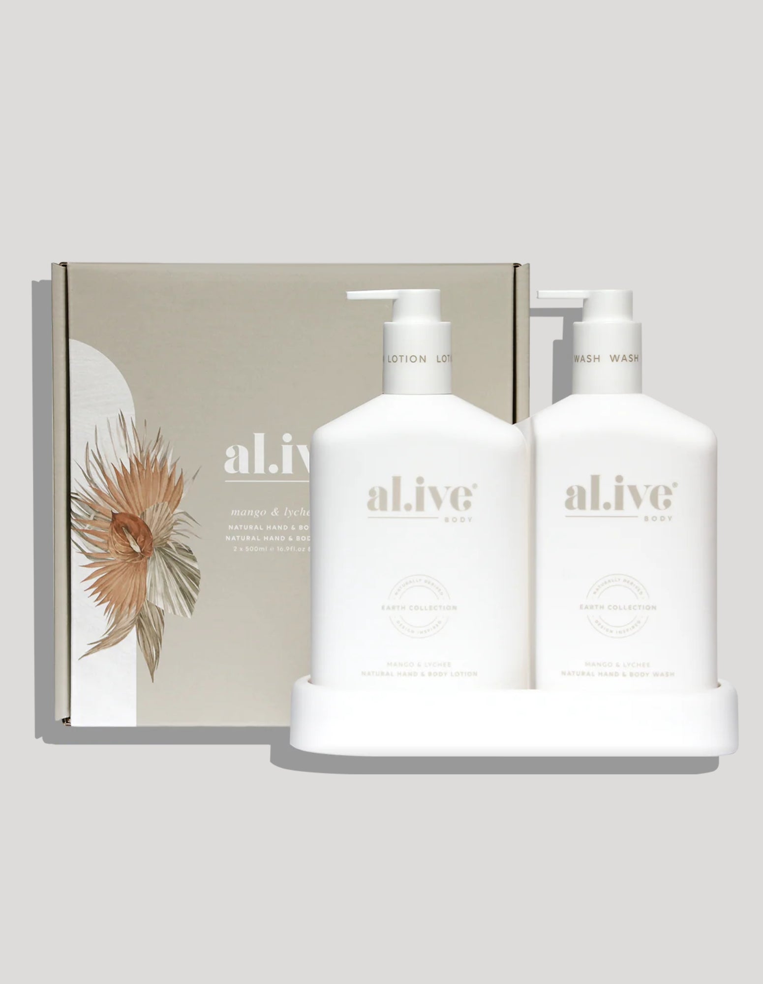 Wash & Lotion Duo - Mango & Lychee - Al.ive - FUDGE Gifts Home Lifestyle