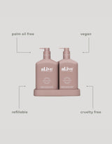 Wash & Lotion Duo - Raspberry Blossom & Juniper - Al.ive - FUDGE Gifts Home Lifestyle