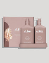 Wash & Lotion Duo - Raspberry Blossom & Juniper - Al.ive - FUDGE Gifts Home Lifestyle
