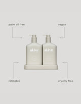 Wash & Lotion Duo - Sea Cotton & Coconut - Al.ive - FUDGE Gifts Home Lifestyle