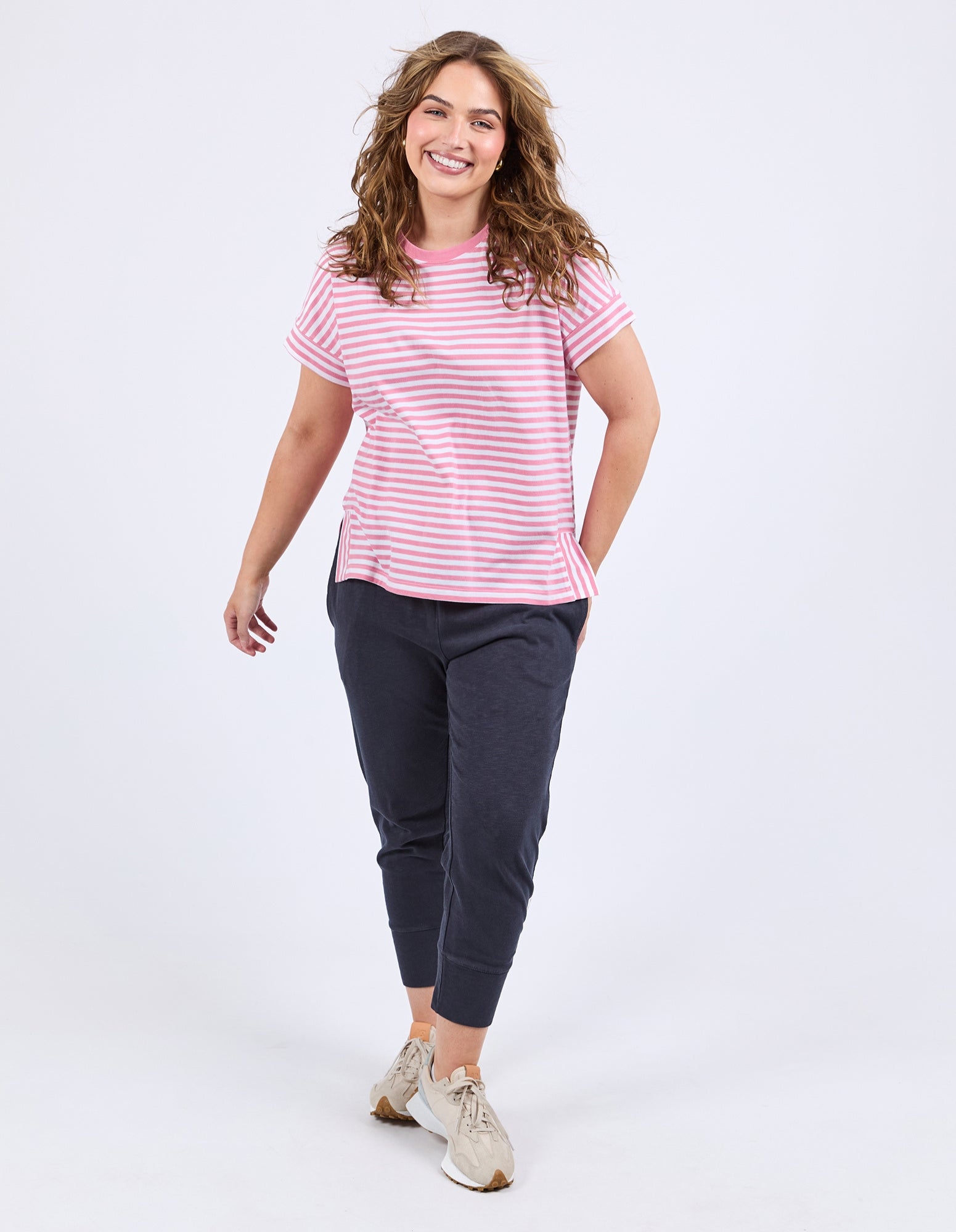 Yara Stripe S/S Tee - Elm Lifestyle