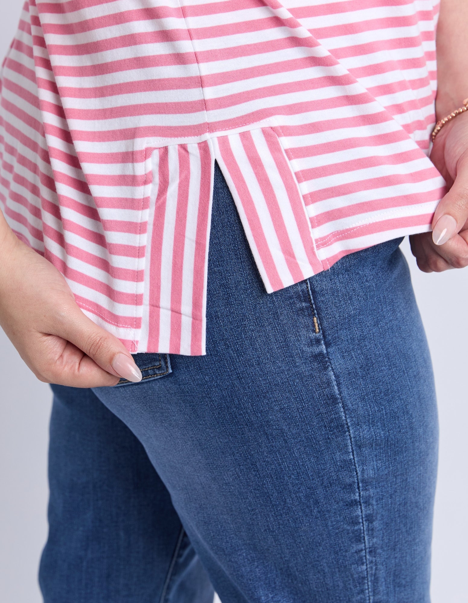 Yara Stripe S/S Tee - Elm Lifestyle