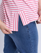 Yara Stripe S/S Tee - Elm Lifestyle