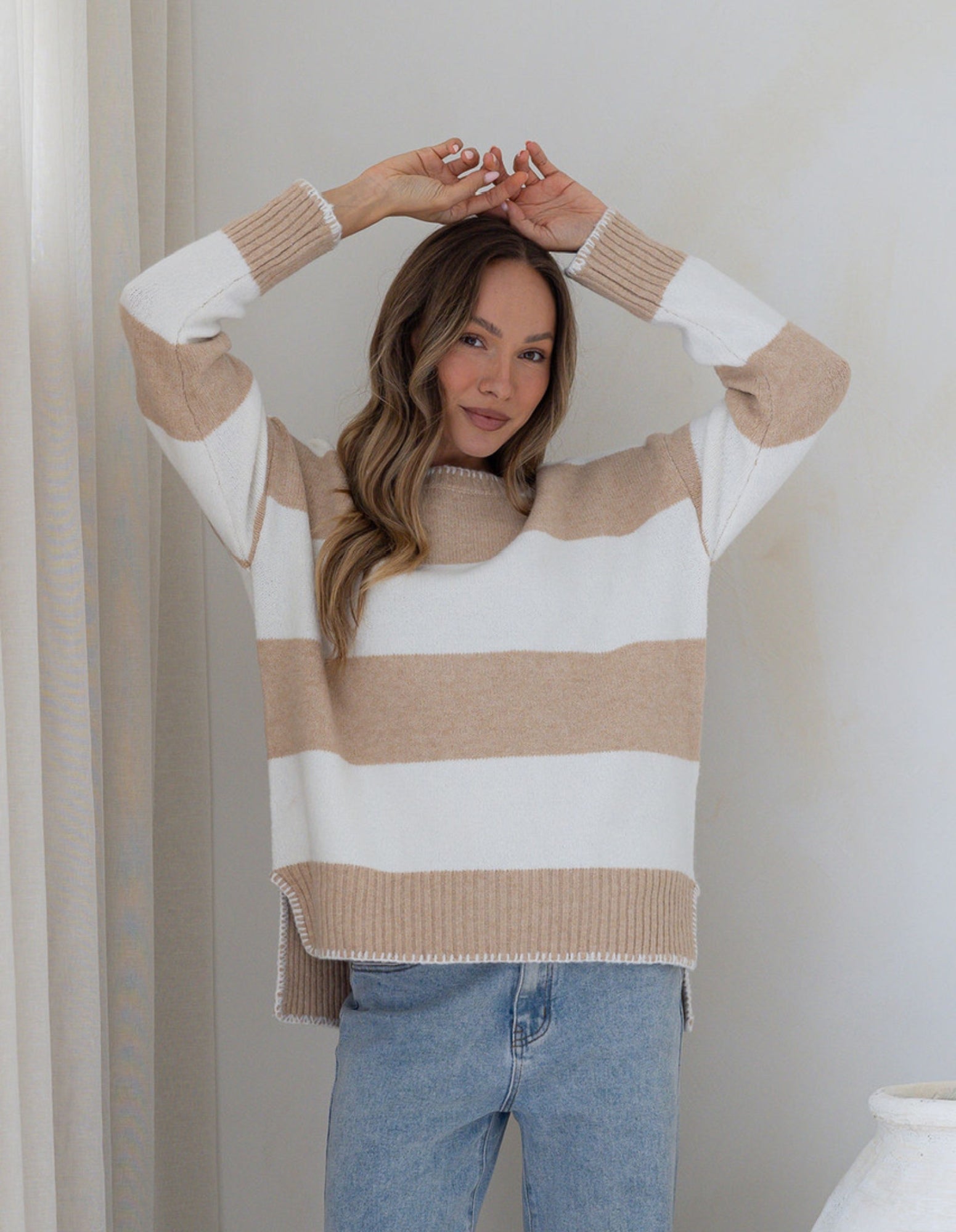 Zali Stripe Canyon Knit - Miss Marlow