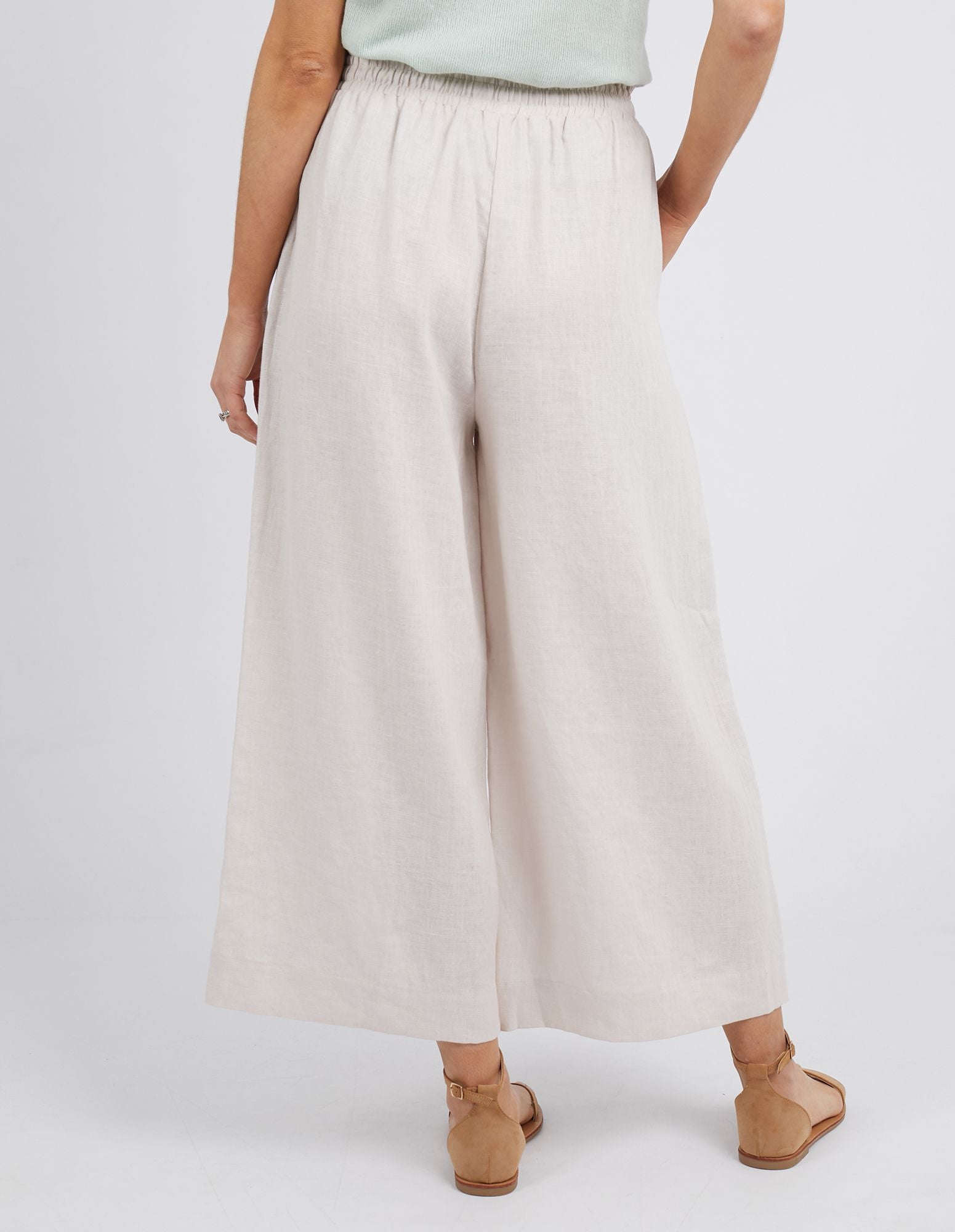 Billie Wide Leg Pant - Oatmeal - Elm Lifestyle – FUDGE Gifts Home Lifestyle