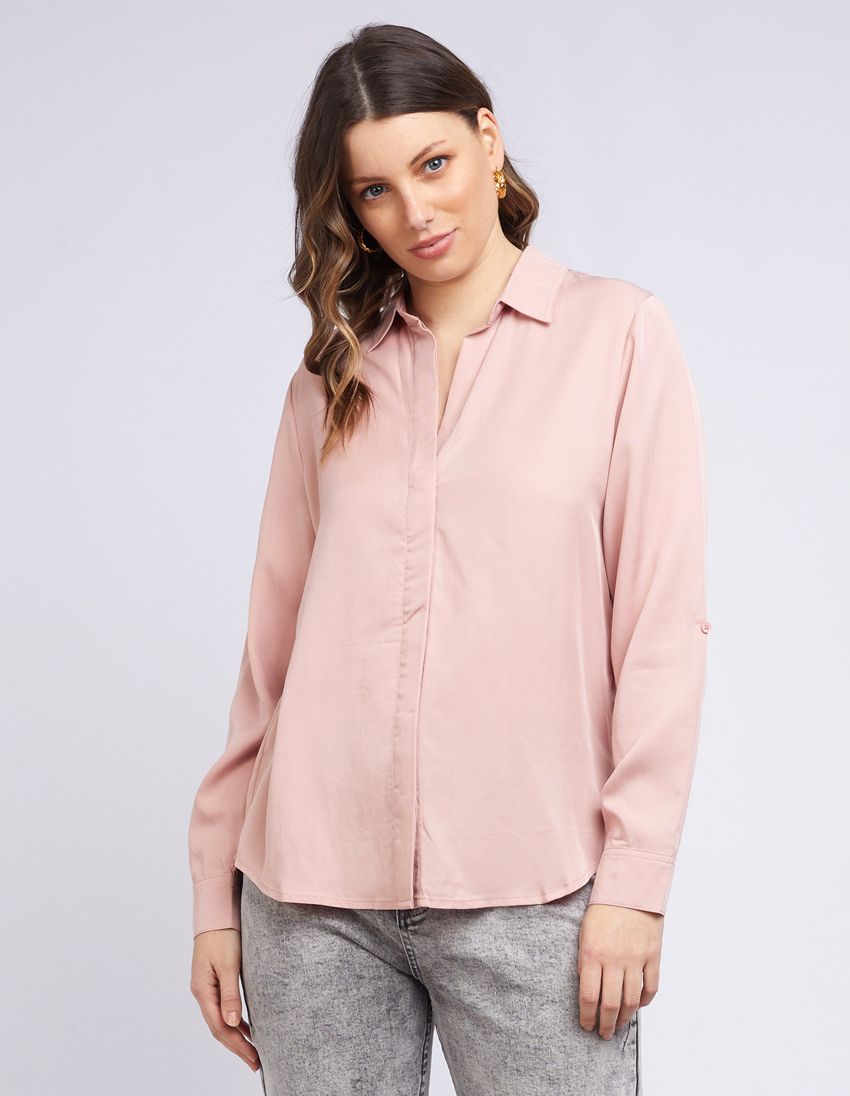 Elodie Shirt - Soft Pink - Foxwood - FUDGE Gifts Home Lifestyle