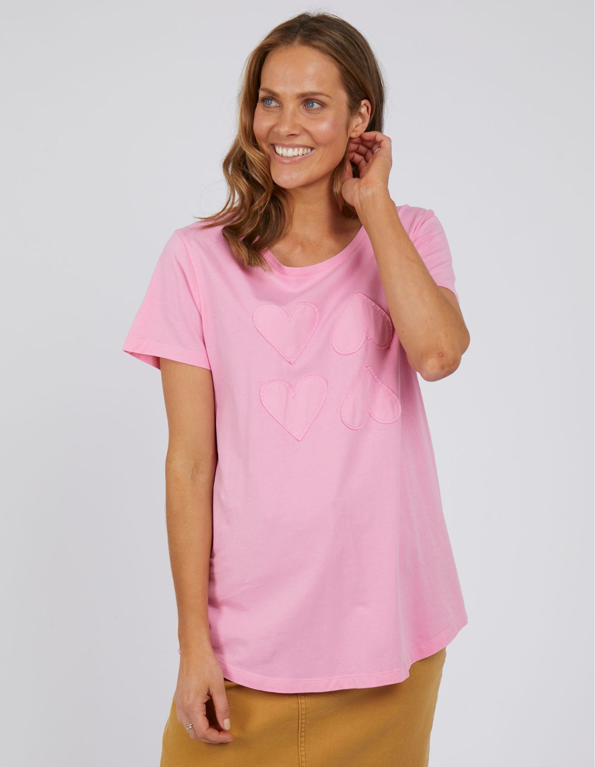 Fall In Love Tee - Sherbet Pink - Elm Lifestyle