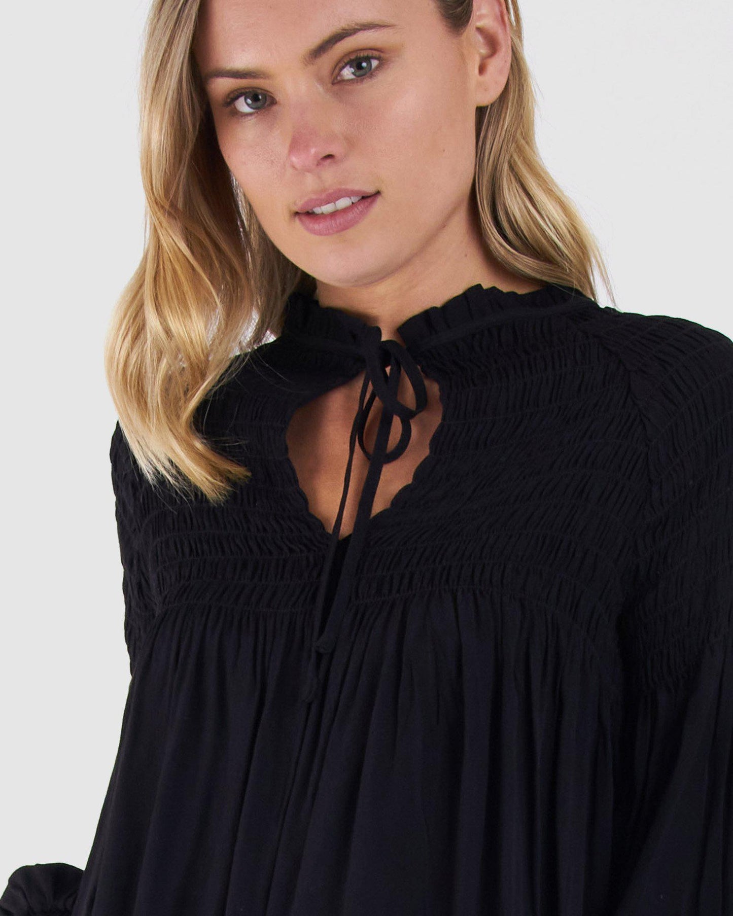 Ada L/S Top - Black - Sass - FUDGE Gifts Home Lifestyle