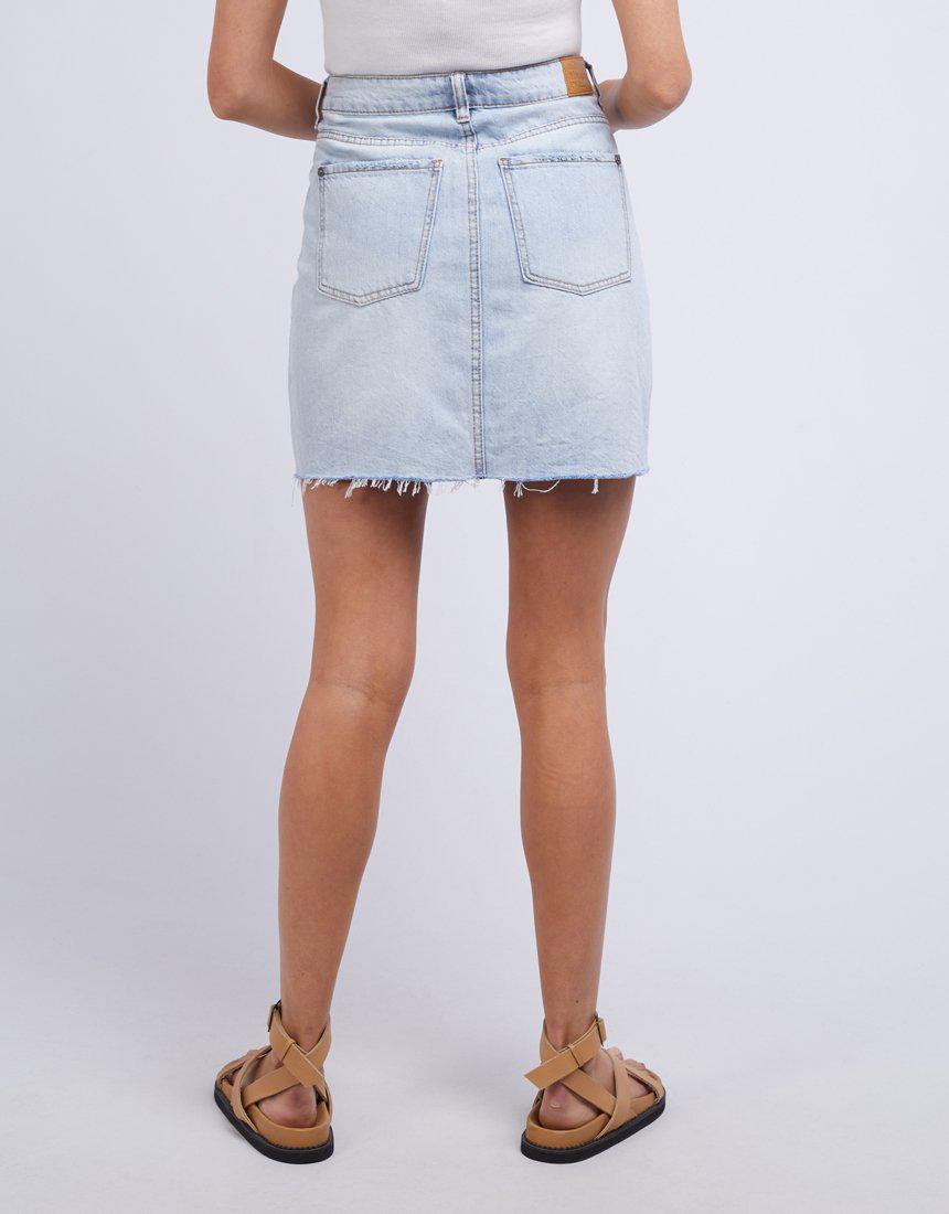 Blair Split Skirt - Light Blue - All About Eve - FUDGE Gifts Home Lifestyle