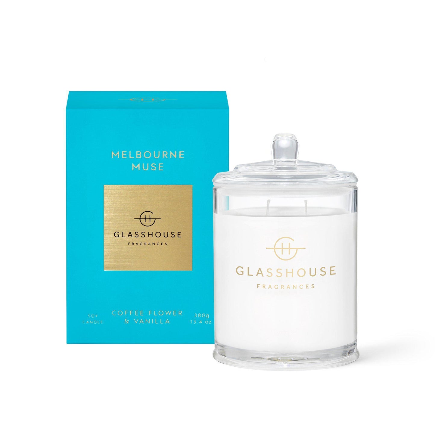 Candle 380g - Melbourne Muse - Glasshouse Fragrances - FUDGE Gifts Home Lifestyle