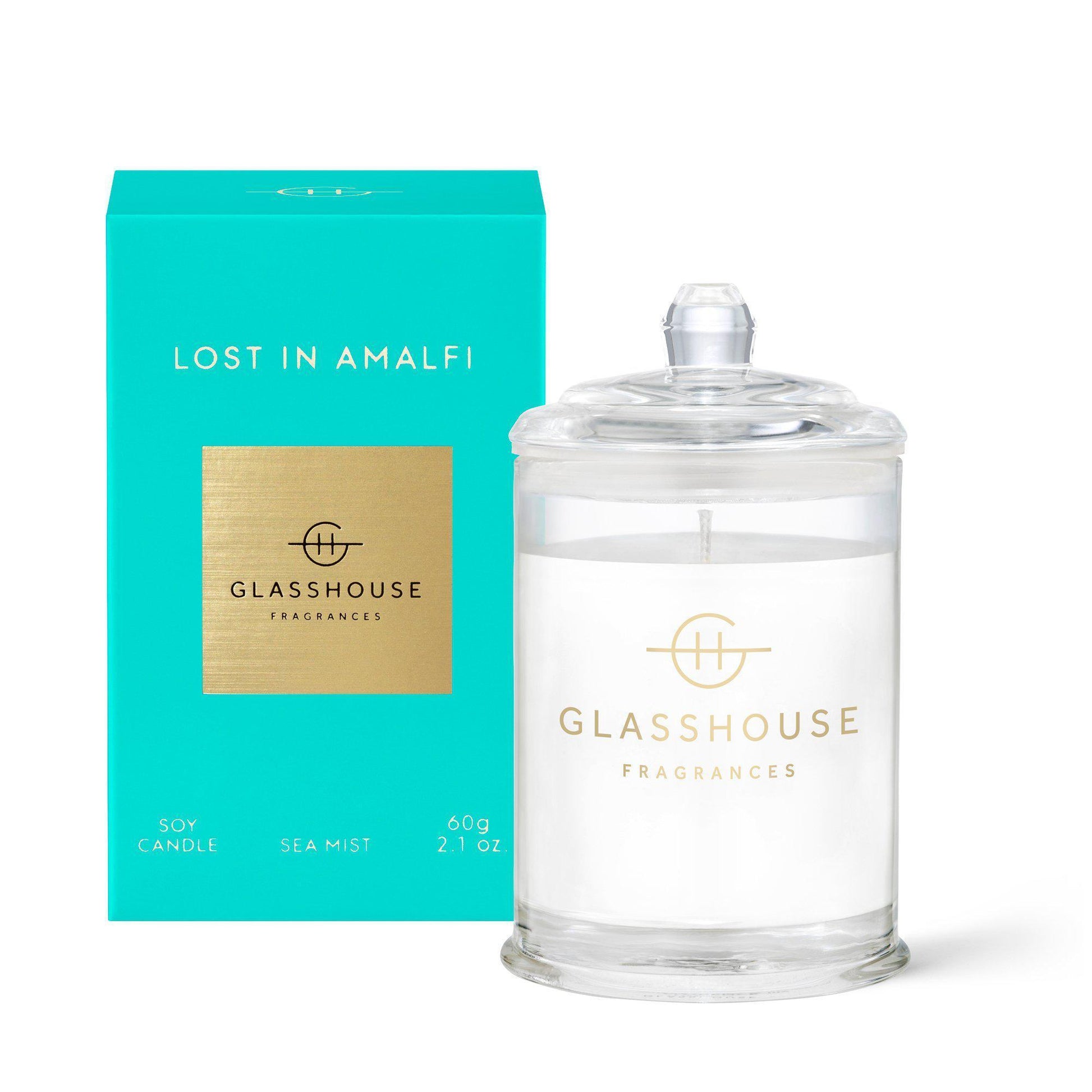 Candle 60g - Lost in Amalfi - Glasshouse Fragrances - FUDGE Gifts Home Lifestyle