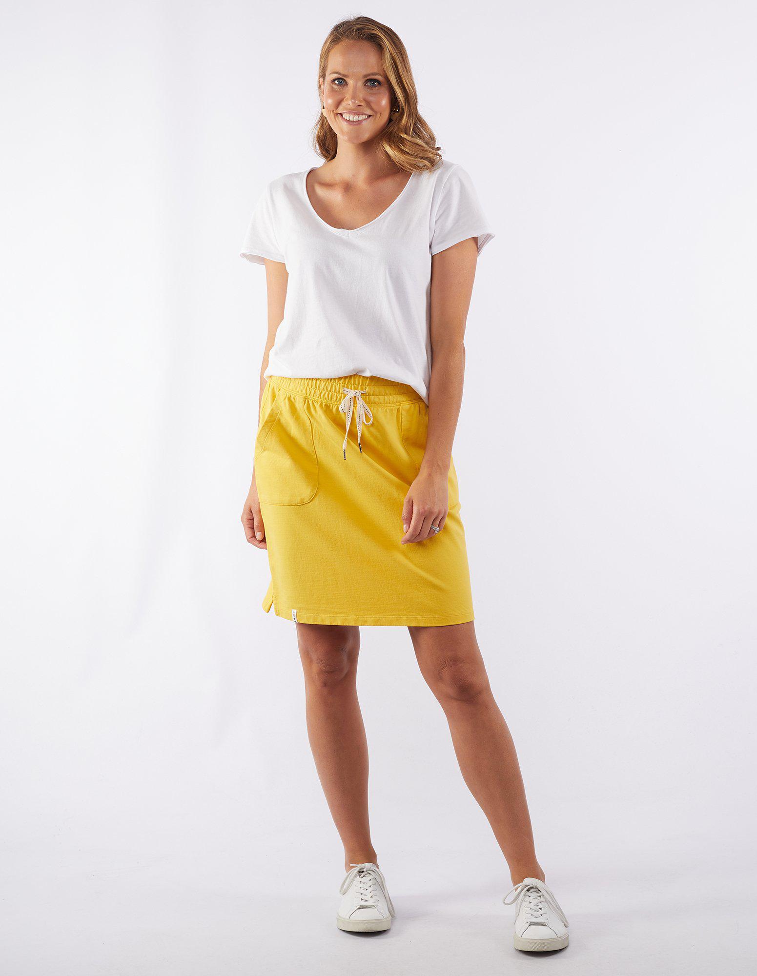 Cassie Skirt - Bright Mustard - Elm Lifestyle - FUDGE Gifts Home Lifestyle