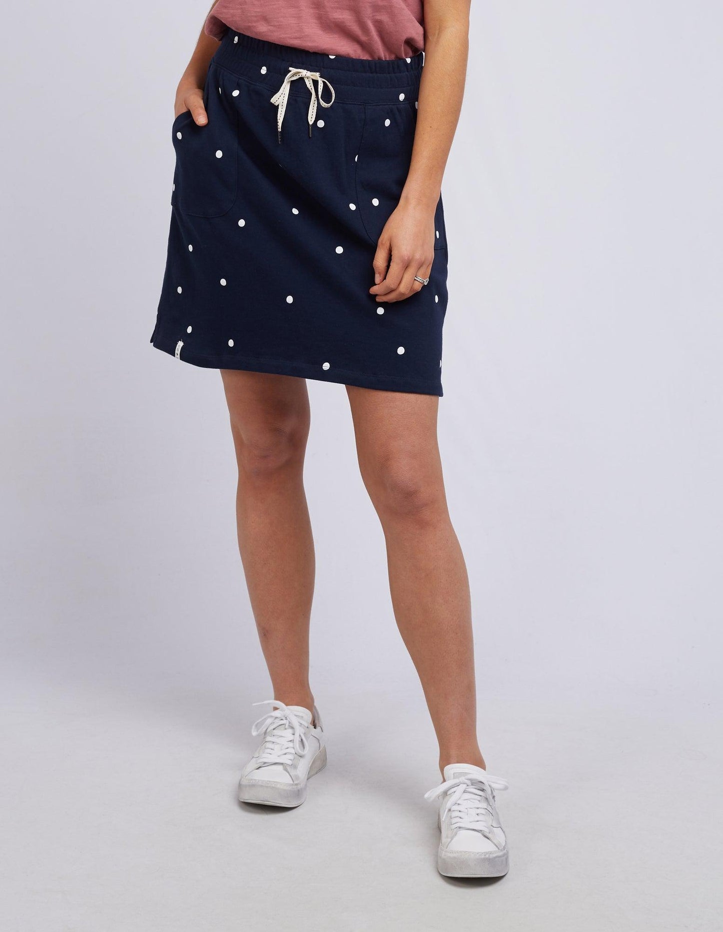 Cassie Skirt Spot - Navy With White Spot - Elm Lifestyle - FUDGE Gifts Home Lifestyle