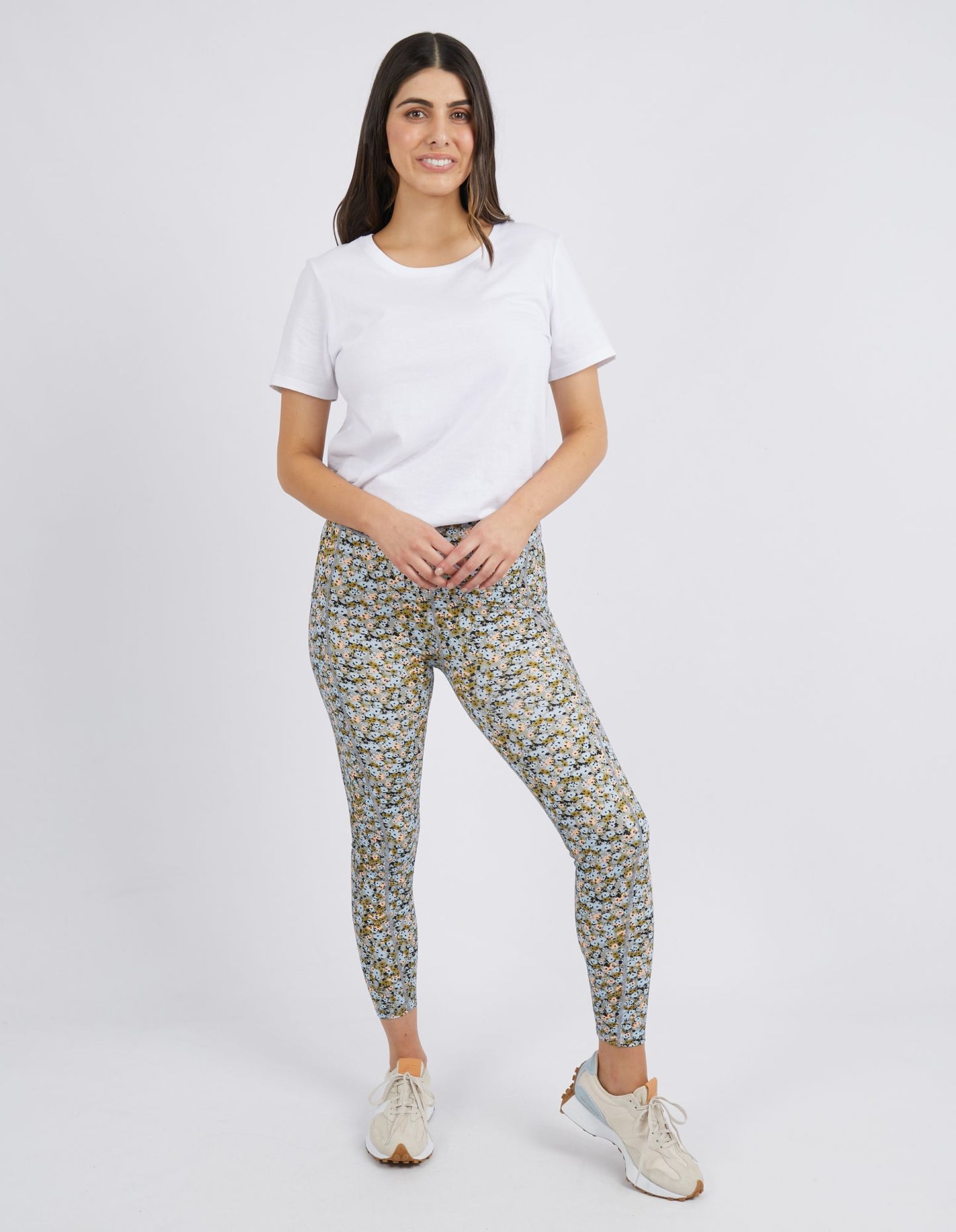 F-Power Legging - Multicolour Floral - Foxwood - FUDGE Gifts Home Lifestyle