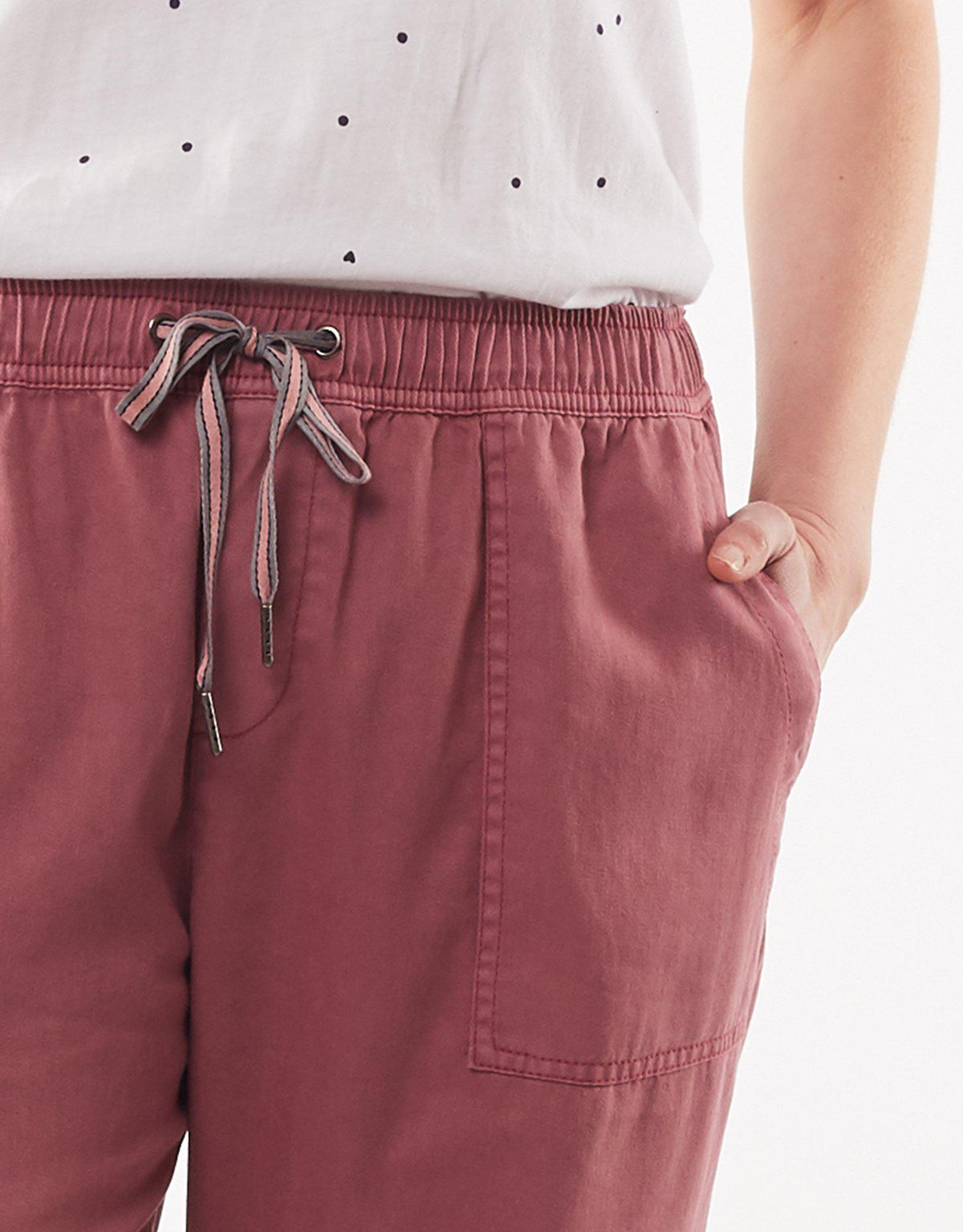 Florence Pant - Deep Rose - Elm Lifestyle - FUDGE Gifts Home Lifestyle