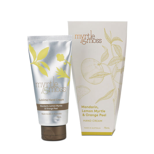 Hand Cream 75ml - Mandarin - Myrtle & Moss - FUDGE Gifts Home Lifestyle