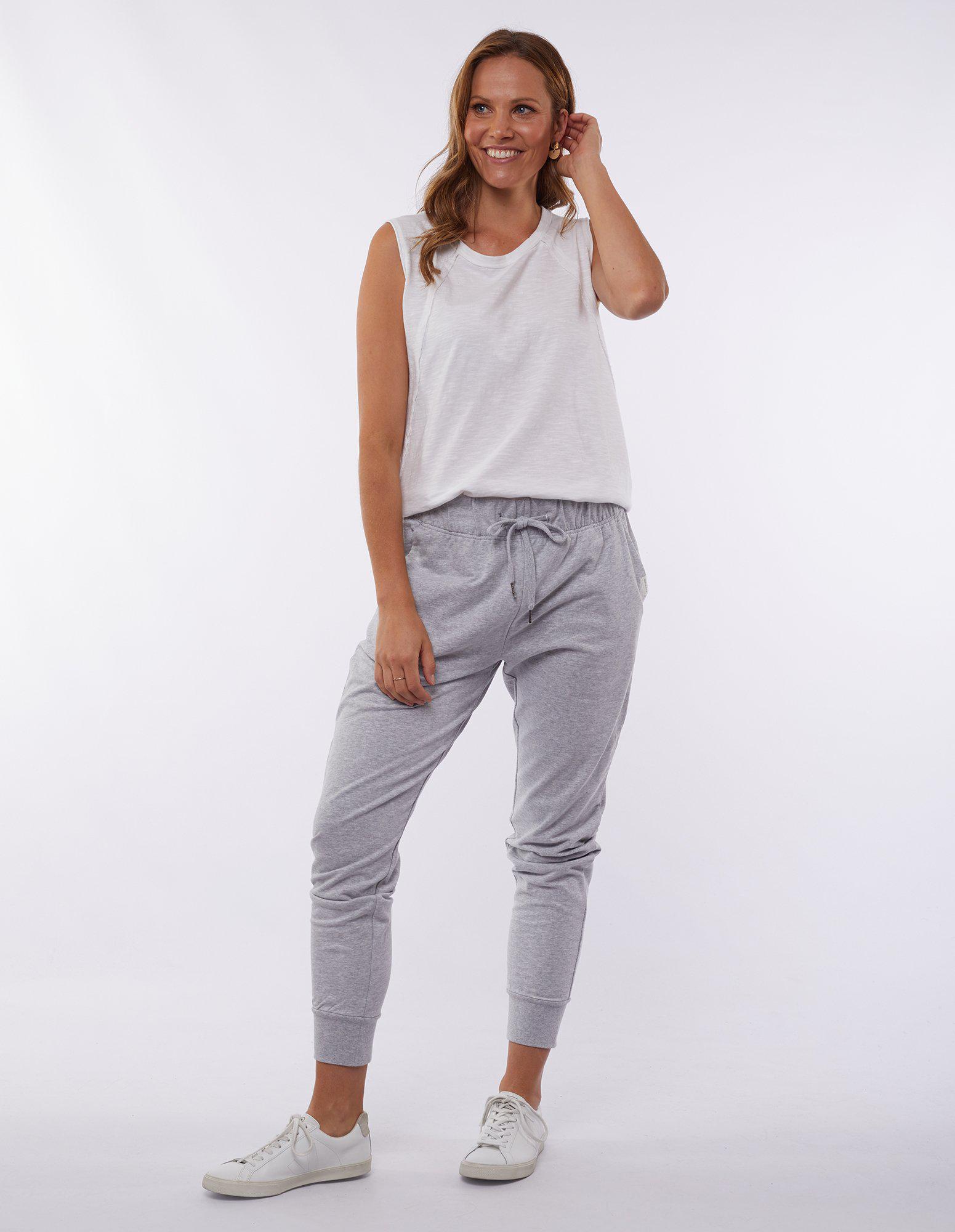 Lazy Days Pants - Grey Marle - Foxwood - FUDGE Gifts Home Lifestyle