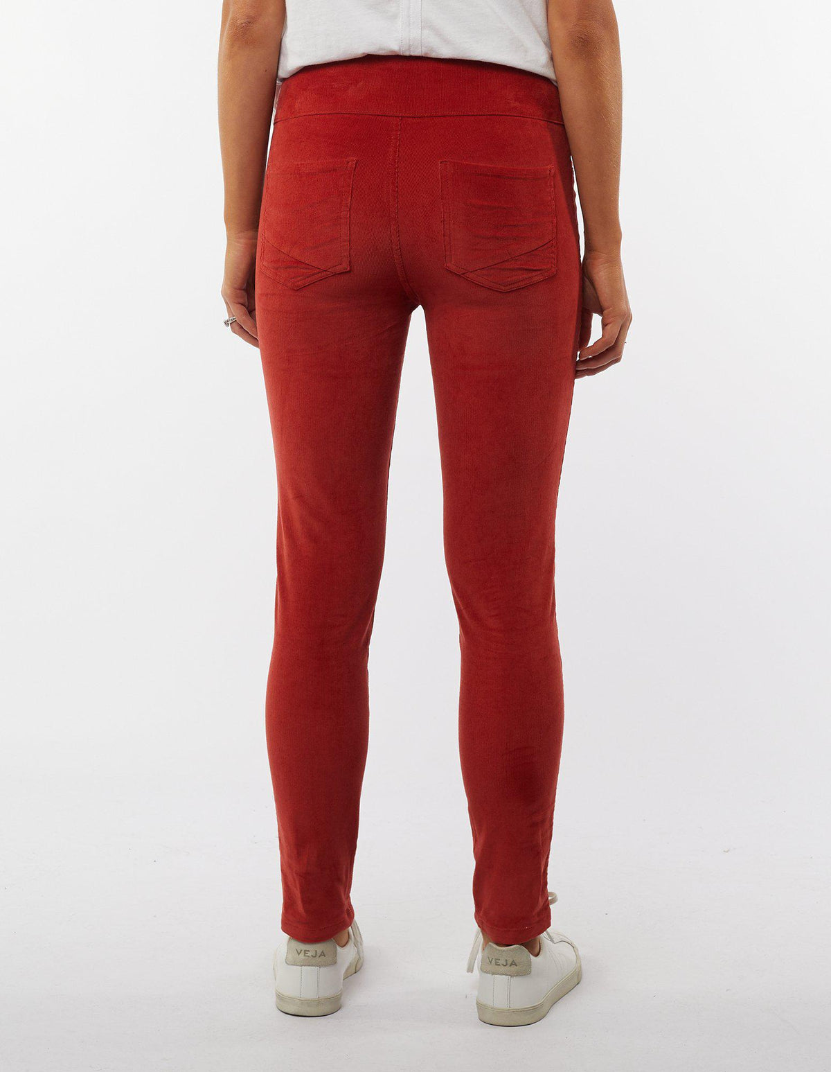 Leila Cord Pant - Rust - Elm Lifestyle - FUDGE Gifts Home Lifestyle
