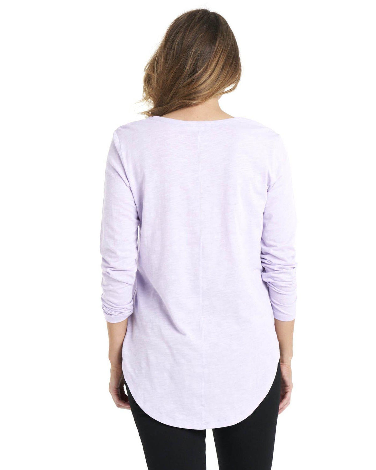 Megan Long Sleeve Top - Periwinkle - Betty Basics - FUDGE Gifts Home Lifestyle