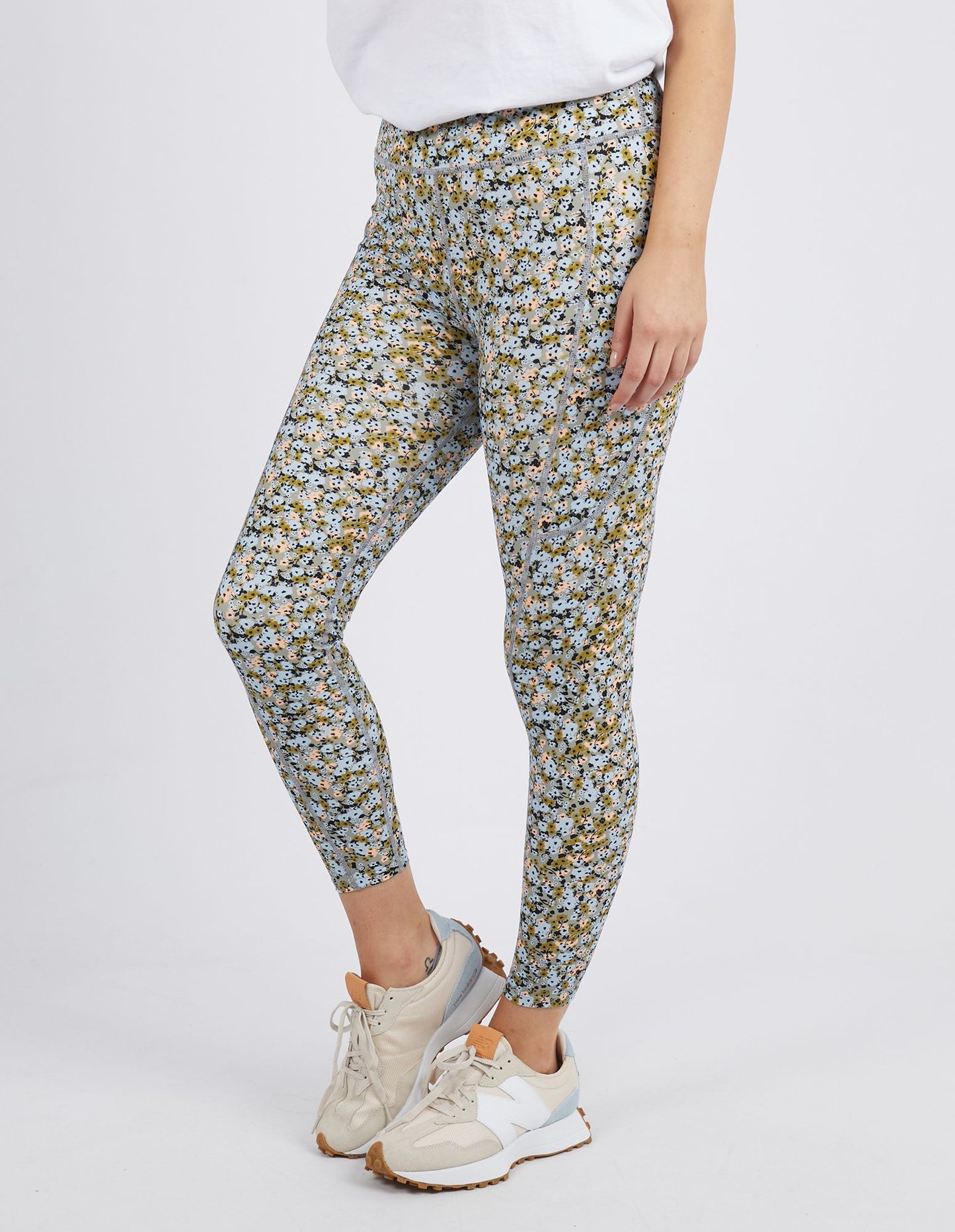 F-Power Legging - Multicolour Floral - Foxwood - FUDGE Gifts Home Lifestyle