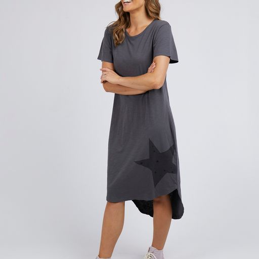 Falling Stars Dress - Charcoal - Elm Lifestyle - FUDGE Gifts Home Lifestyle