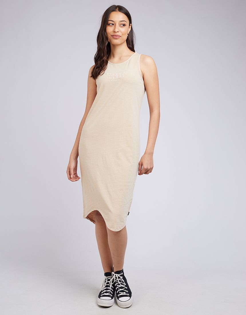 Miles Dress - Tan - Silent Theory - FUDGE Gifts Home Lifestyle