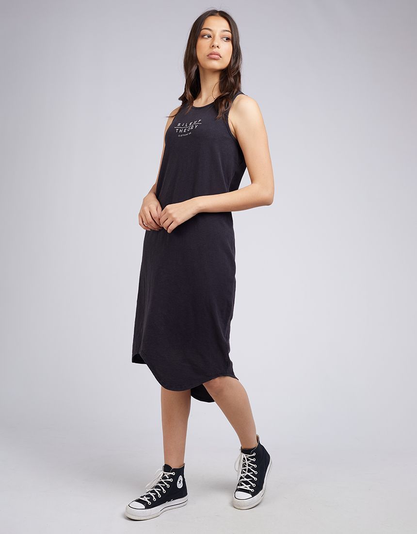 Miles Dress - Washed Black - Silent Theory - FUDGE Gifts Home Lifestyle