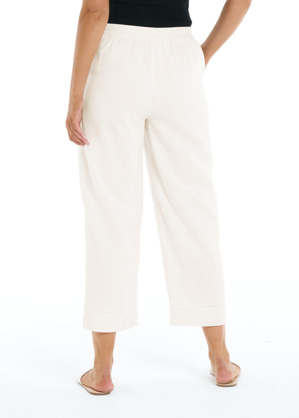 Parker Pant - White - Betty Basics - FUDGE Gifts Home Lifestyle
