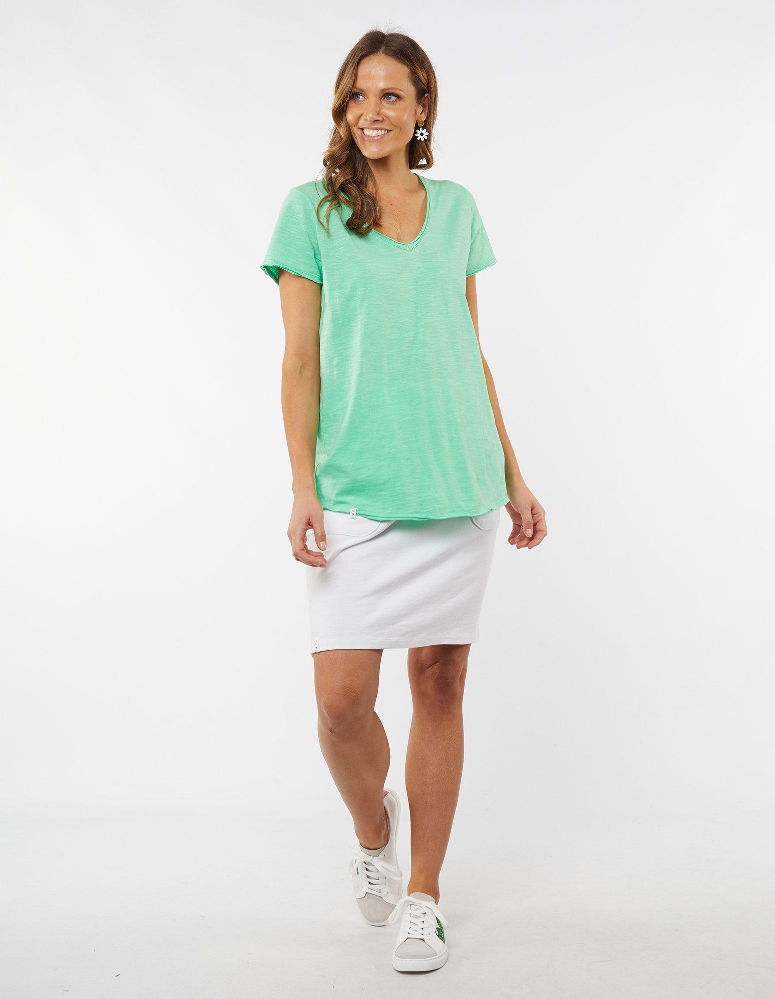 Ruby Vee Tee - Apple Mint - Elm Lifestyle - FUDGE Gifts Home Lifestyle