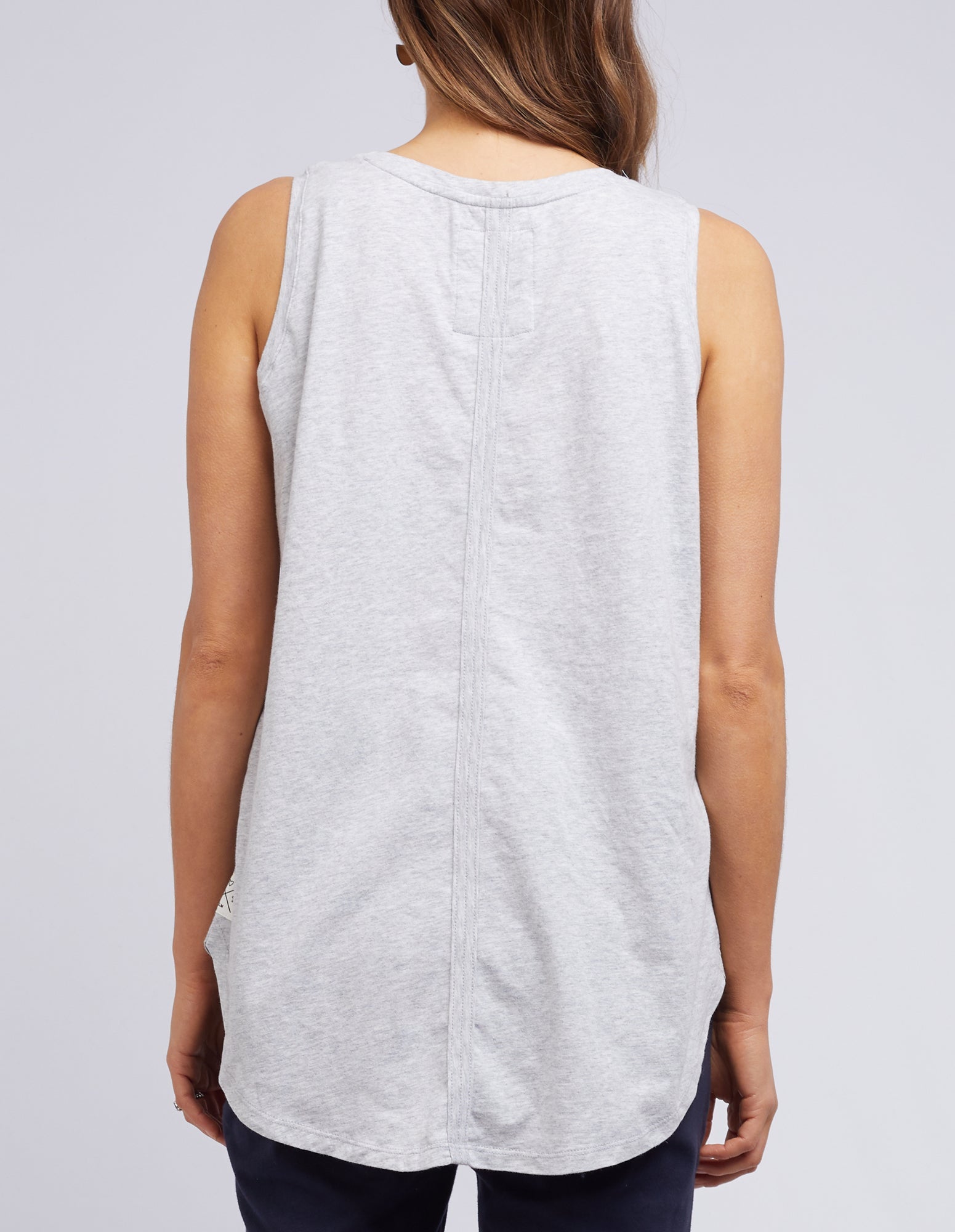 Scoop Tank - Grey Marle - Elm Lifestyle - FUDGE Gifts Home Lifestyle