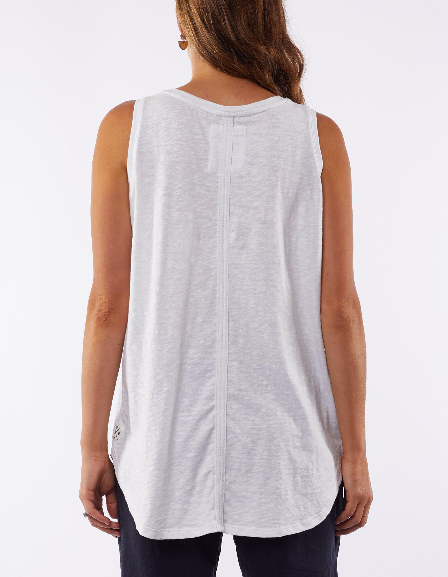 Scoop Tank - White - Elm Lifestyle - FUDGE Gifts Home Lifestyle
