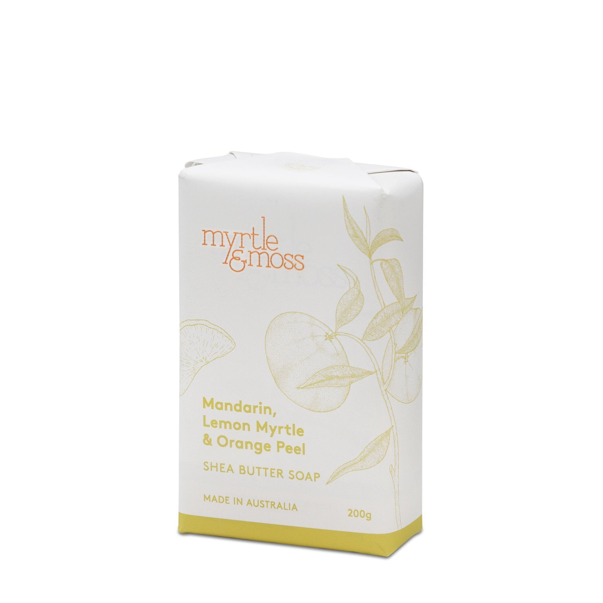 Soap 200g - Mandarin - Myrtle & Moss - FUDGE Gifts Home Lifestyle