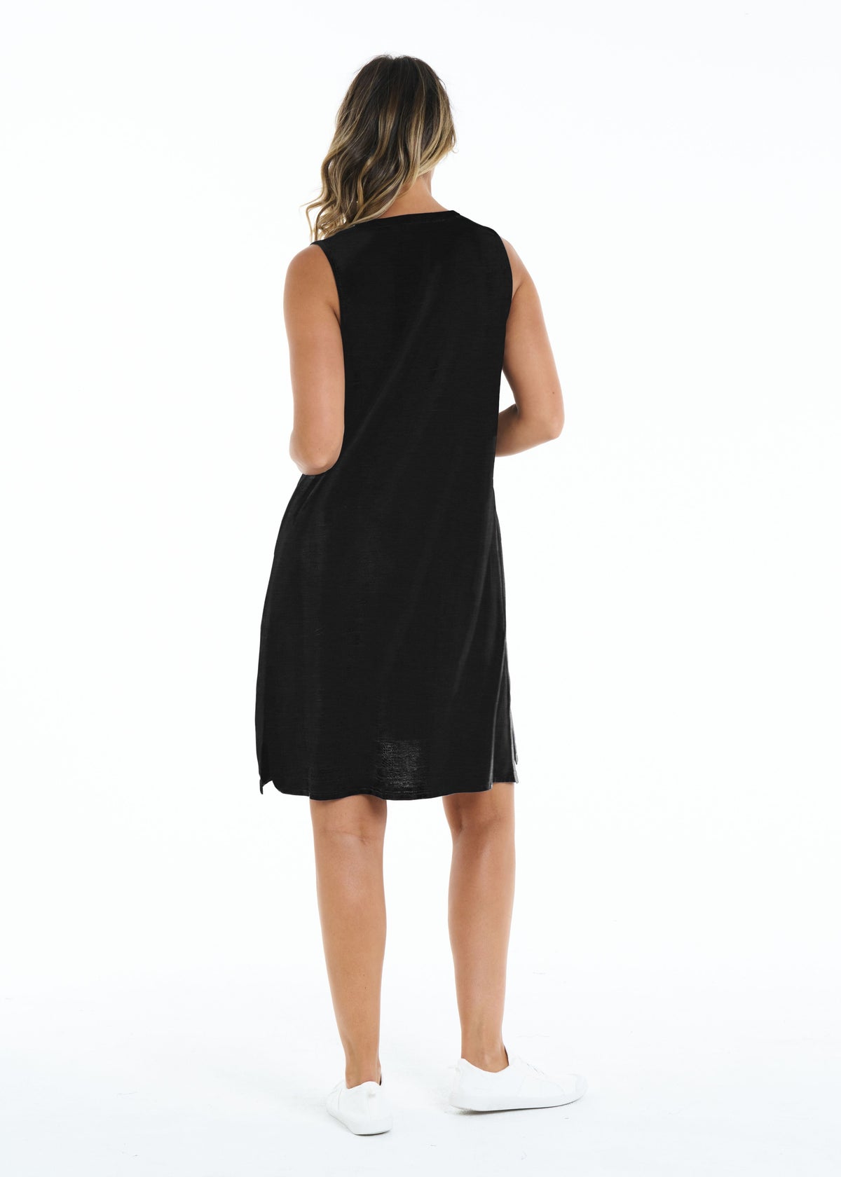 Summer Dress - Black - Betty Basics - FUDGE Gifts Home Lifestyle
