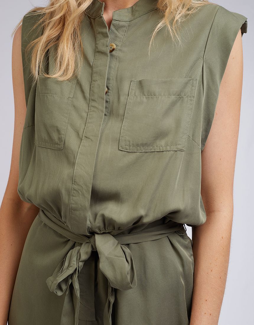 Willow Jumpsuit - Khaki - All About Eve - FUDGE Gifts Home Lifestyle