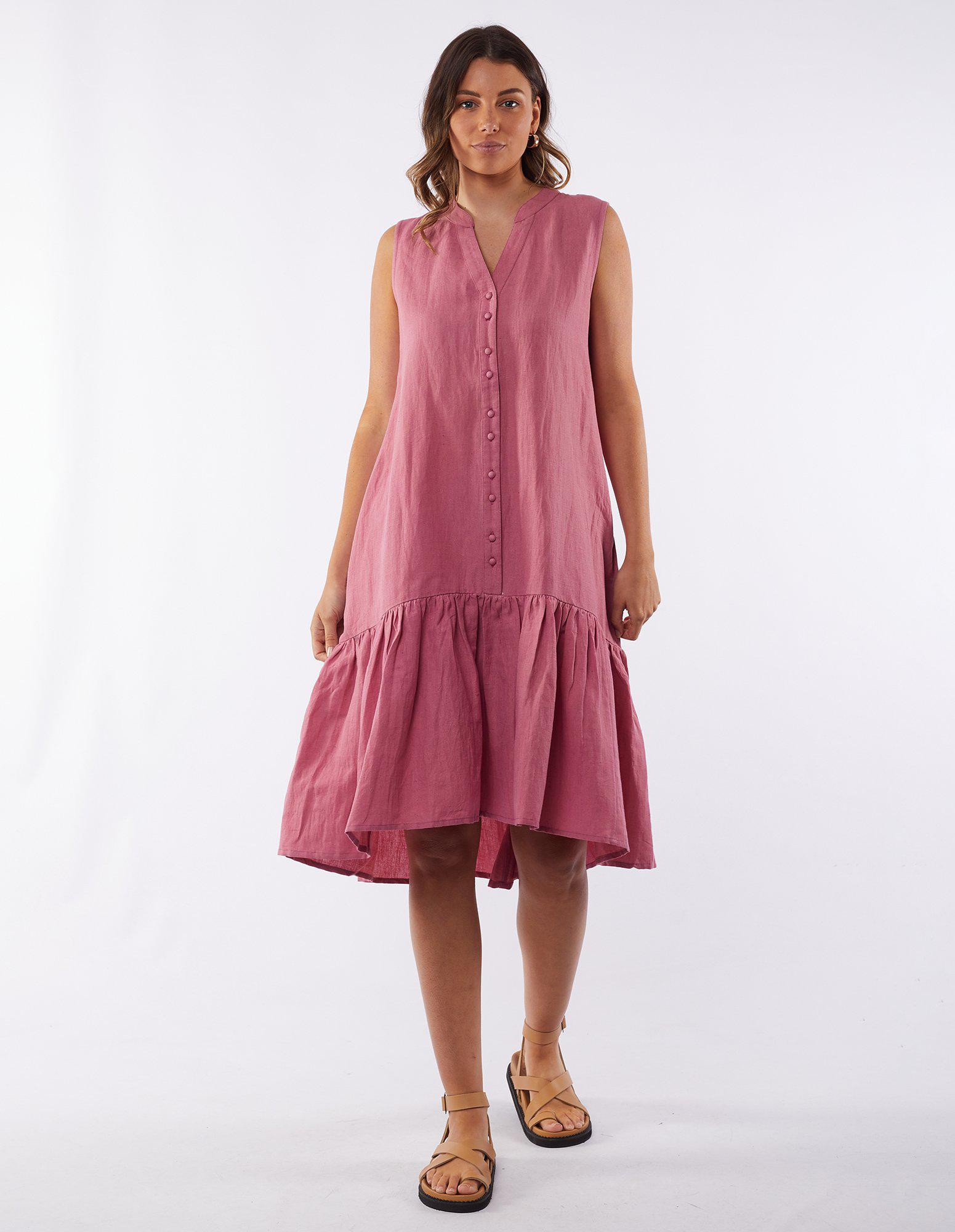 Yarra Dress - Rose - Foxwood - FUDGE Gifts Home Lifestyle