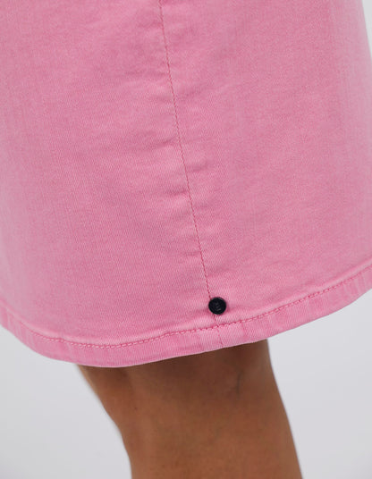 Belle Denim Skirt - Sherbet Pink - Elm Lifestyle