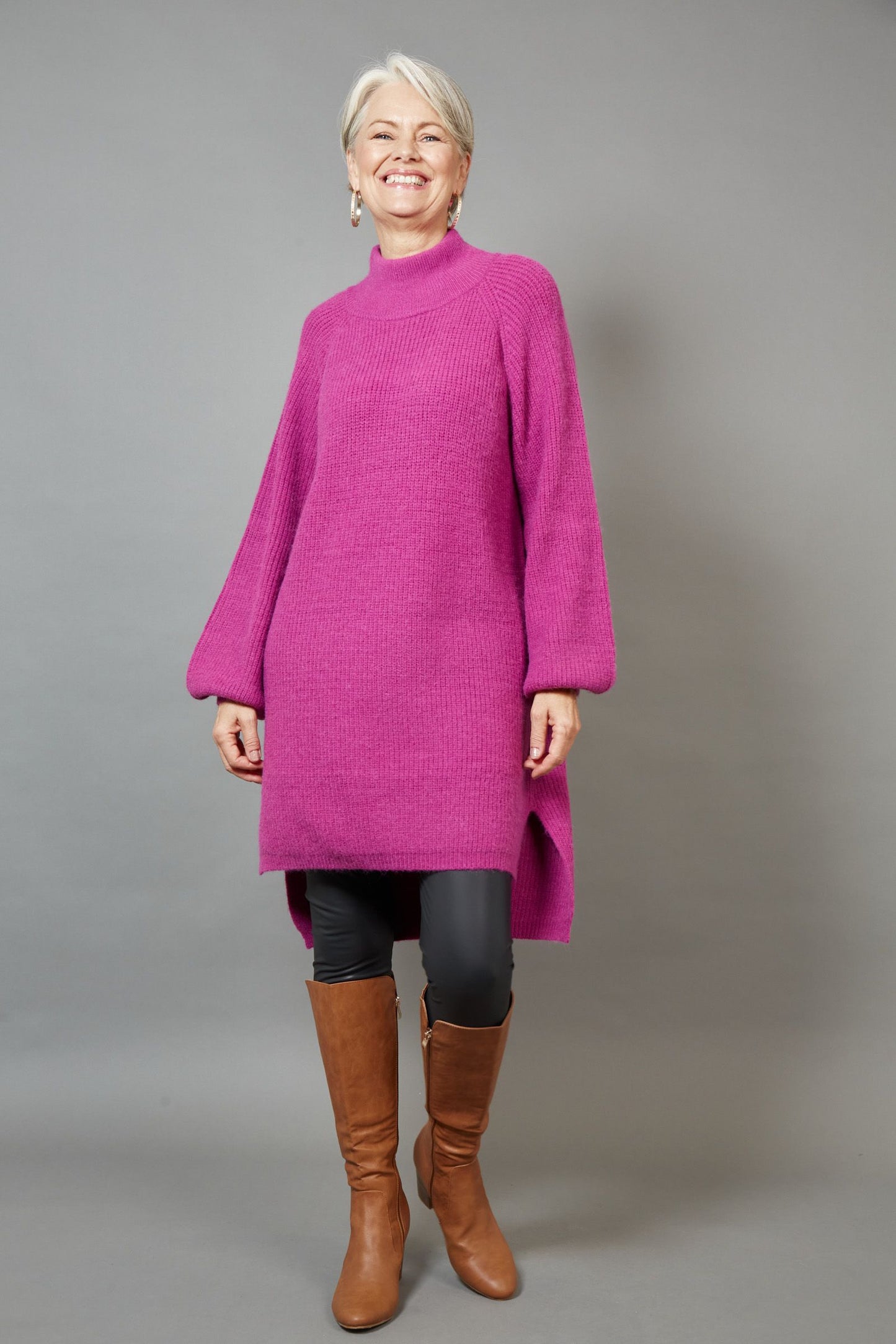 Kit Knit Top/Dress - Mulberry - Eb & Ive